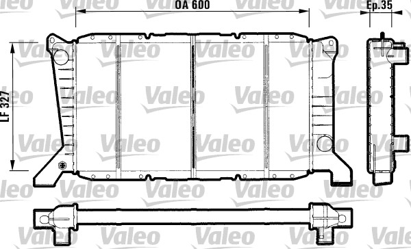 Radiateur Valeo 731779