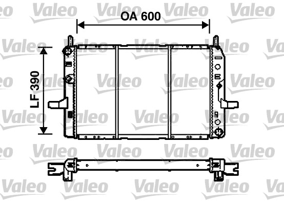 Radiateur Valeo 731786