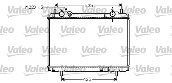 Radiateur Valeo 731974