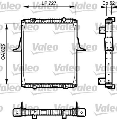 Radiateur Valeo 732336