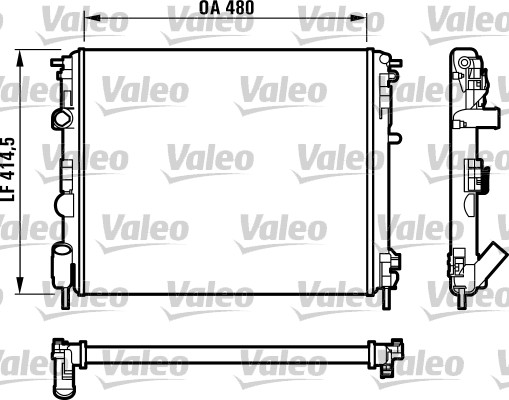 Radiateur Valeo 732523