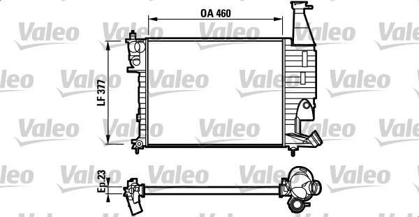 Radiateur Valeo 732564