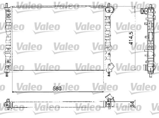 Radiateur Valeo 732580