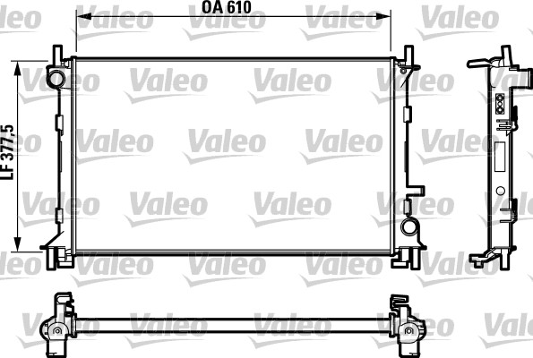 Radiateur Valeo 732732