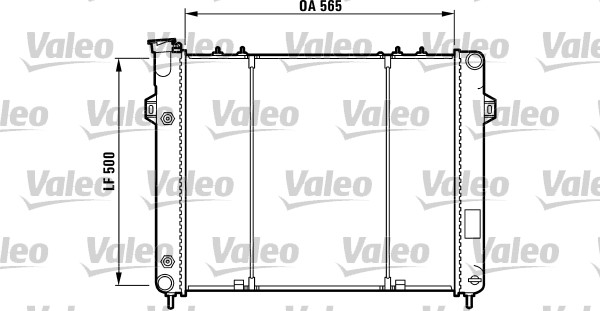 Radiateur Valeo 732782