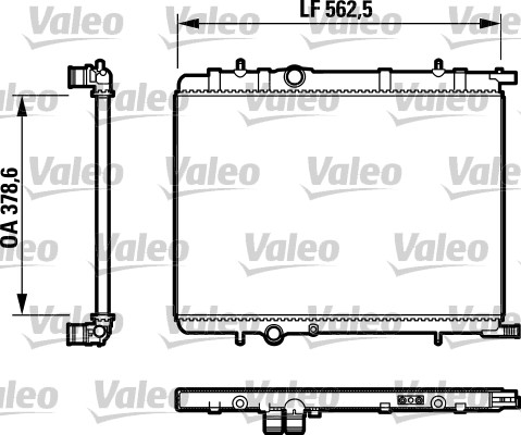 Radiateur Valeo 732892