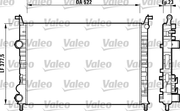 Radiateur Valeo 732948