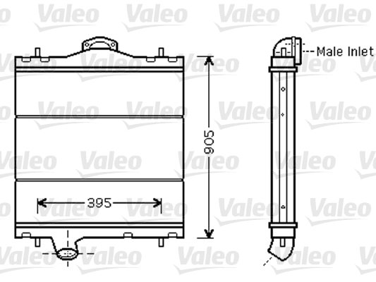 Radiateur Valeo 733448