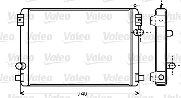 Radiateur Valeo 733457