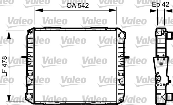 Radiateur Valeo 733483