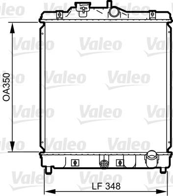 Radiateur Valeo 734117