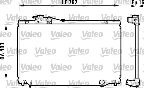 Radiateur Valeo 734173