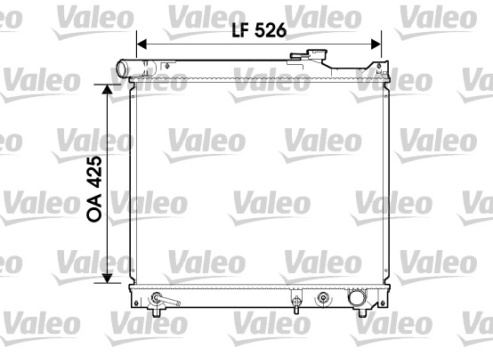 Radiateur Valeo 734214