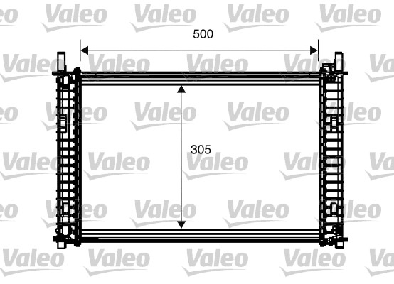 Radiateur Valeo 734274