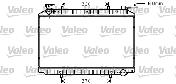 Radiateur Valeo 734446