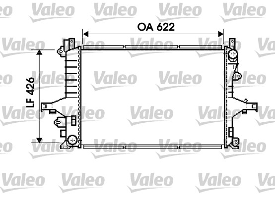 Radiateur Valeo 734719