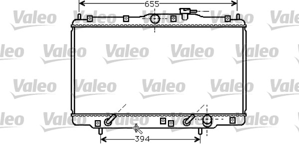 Radiateur Valeo 734747