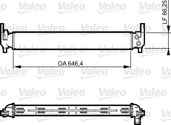 Radiateur Valeo 735310