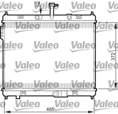 Radiateur Valeo 735515