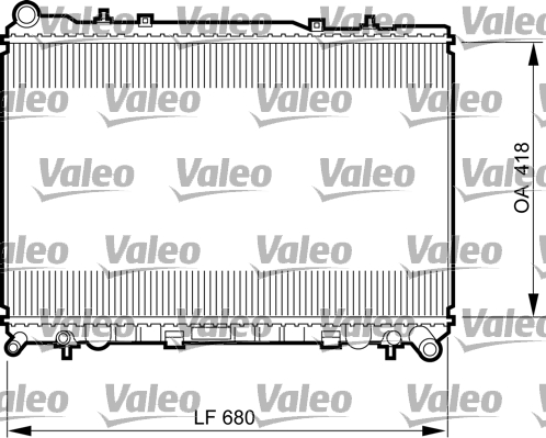 Radiateur Valeo 735521