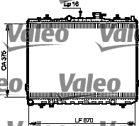 Radiateur Valeo 735523