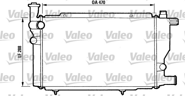 Radiateur Valeo 810892