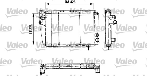 Radiateur Valeo 810933