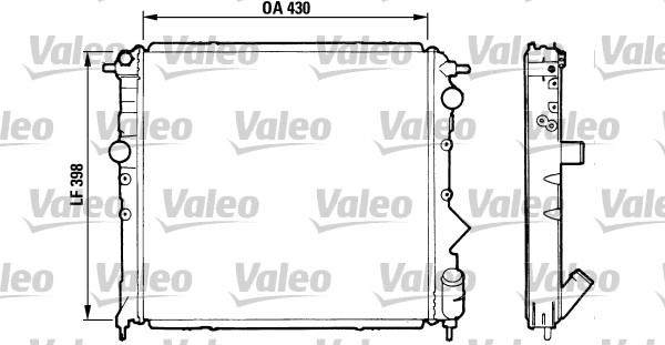 Radiateur Valeo 810995