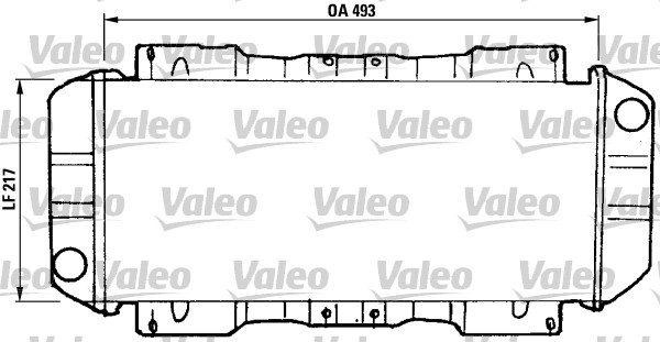 Radiateur Valeo 811046