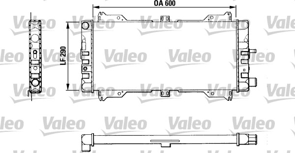 Radiateur Valeo 811047