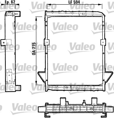 Radiateur Valeo 811060