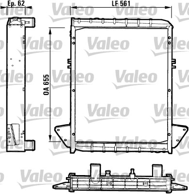 Radiateur Valeo 811061