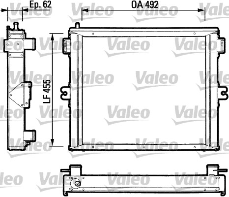 Radiateur Valeo 811063