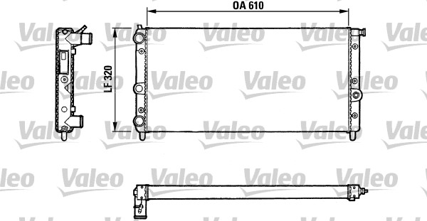 Radiateur Valeo 811067