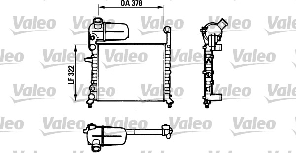 Radiateur Valeo 811069