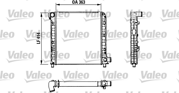 Radiateur Valeo 811383