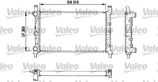 Radiateur Valeo 811387