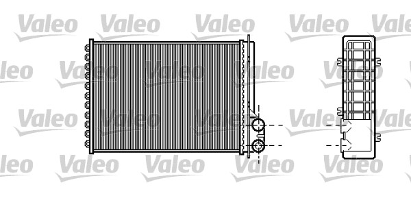 Kachelradiateur Valeo 812139