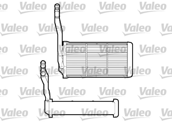 Kachelradiateur Valeo 812268