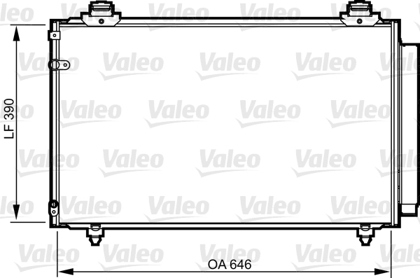 Airco condensor Valeo 814211