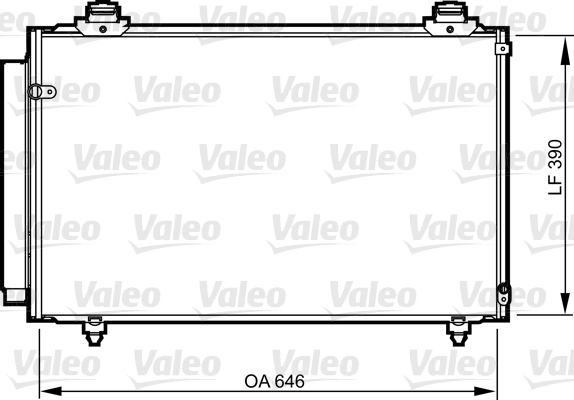 Airco condensor Valeo 814212