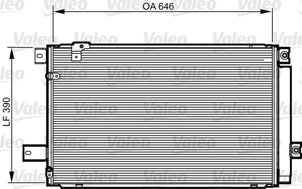 Airco condensor Valeo 814213