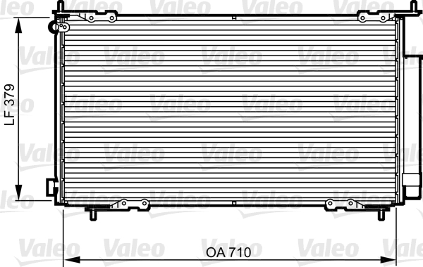 Airco condensor Valeo 814225