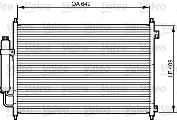 Airco condensor Valeo 814231