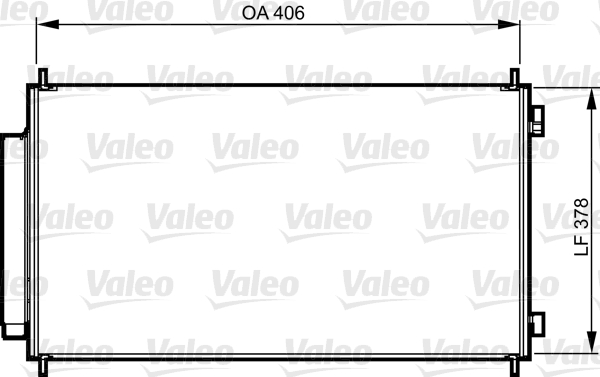 Airco condensor Valeo 814232