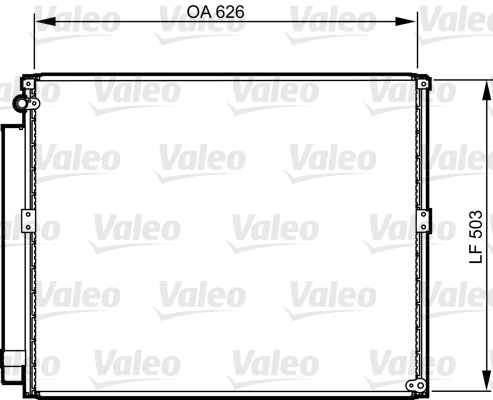 Airco condensor Valeo 814236