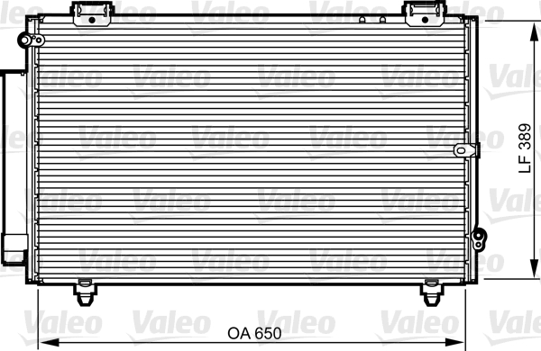 Airco condensor Valeo 814238