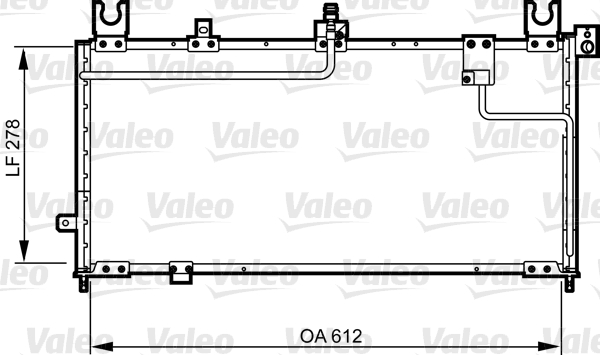 Airco condensor Valeo 814253