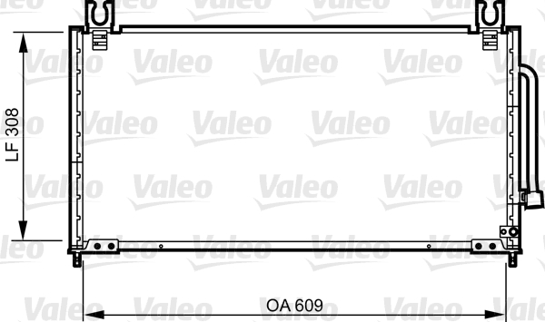 Airco condensor Valeo 814257