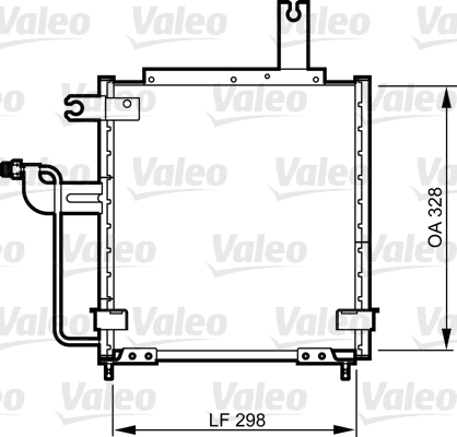 Airco condensor Valeo 814258